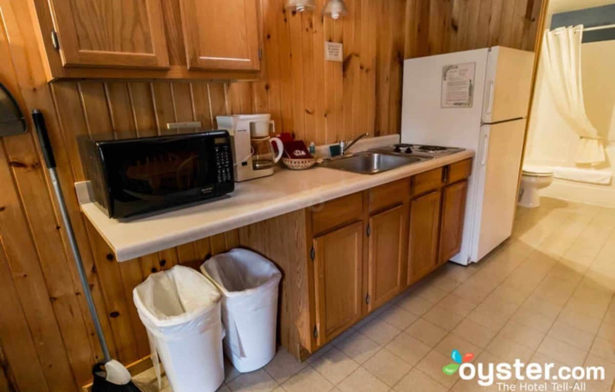Loft Style Duplex Cabin kitchen